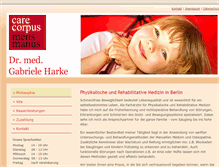 Tablet Screenshot of osteopathie-berlin-steglitz.de